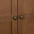 Tall Dark Wooden Wardrobe - Ashwell Range