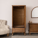 Tall Dark Wooden Wardrobe - Ashwell Range