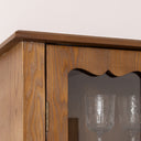 Tall Freestanding Display Drinks Cabinet - Ashwell Range