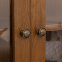 Tall Freestanding Display Drinks Cabinet - Ashwell Range