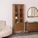 Tall Freestanding Display Drinks Cabinet - Ashwell Range