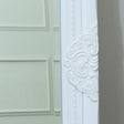 Tall / Long White Ornate Wall / Leaner Mirror 47cm x 142cm