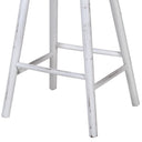 Tall Oak Distressed White Wash Oak Bar Stool