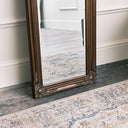 Tall Ornate Gold Wall Mirror 47cm x 142cm