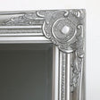 Tall Silver Mirror with Bevelled Glass 47cm x 142cm