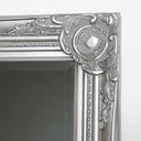Tall Silver Mirror with Bevelled Glass 47cm x 142cm