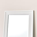 Tall White Full Length Mirror 52 x 160cm