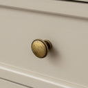 Taupe-Grey Wall Mounted Bedside Table - Daventry Taupe-Grey Range