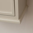 Taupe-Grey Wall Mounted Bedside Table - Daventry Taupe-Grey Range