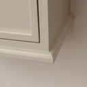 Taupe-Grey Wall Mounted Bedside Table - Daventry Taupe-Grey Range