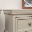 Taupe-Grey Wall Mounted Bedside Table - Daventry Taupe-Grey Range