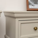 Taupe-Grey Wall Mounted Bedside Table - Daventry Taupe-Grey Range