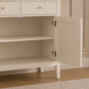 Taupe Two Door Two Drawer Sideboard - Hales Taupe Range