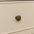 Taupe &amp; Wooden 7 Drawer Chest of Drawers - Claudia Range
