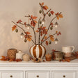 Textured Multitonal Neutral Ceramic Glazed Planter - 15cm