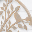 Textured Stone Tree Detail Garden Wall Art - 30cm