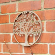 Textured Stone Tree Detail Garden Wall Art - 30cm