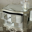 Tiffany Range - Furniture Bundle, Mirrored Double Wardrobe, Chest of Drawers and Pair of Bedside Chests