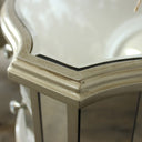 Tiffany Range - Furniture Bundle, Mirrored Double Wardrobe, Chest of Drawers and Pair of Bedside Chests