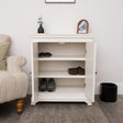 Two Door Small Sideboard/Shoe Cabinet - Daventry Ivory Range