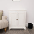 Two Door Small Sideboard/Shoe Cabinet - Daventry Ivory Range
