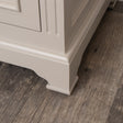 Two Door Small Sideboard/Shoe Cabinet - Daventry Taupe-Grey Range