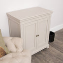 Two Door Small Sideboard/Shoe Cabinet - Daventry Taupe-Grey Range