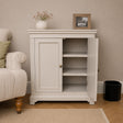 Two Door Small Sideboard/Shoe Cabinet - Daventry Taupe-Grey Range