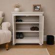 Two Door Small Sideboard/Shoe Cabinet - Daventry Taupe-Grey Range
