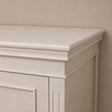 Two Door Small Sideboard/Shoe Cabinet - Daventry Taupe-Grey Range