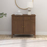 Two Door Two Drawer Sideboard - Hales Dark Wood Range