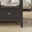 Two Drawer Coffee Table - Hales Black Range