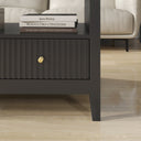 Two Drawer Coffee Table - Hales Black Range