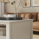 Two Drawer Coffee Table - Hales Taupe Range