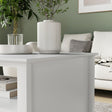 Two Drawer Coffee Table - Hales White Range