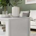 Two Drawer Coffee Table - Hales White Range
