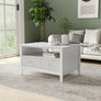 Two Drawer Coffee Table - Hales White Range