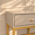 Two Drawer Dressing Table Set &amp; Pair of Two Drawer Bedside Tables - Liana Taupe Range