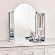 Vintage Style Dressing Table Triple Mirror