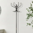 Wall Mounted Metal Rustic Coat Stand