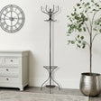 Wall Mounted Metal Rustic Coat Stand