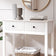 White 2 Drawer Console / Dressing Table - Hales White Range