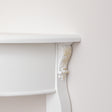 White Half Moon Console Table - Pays Blanc Range