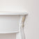 White Half Moon Console Table - Pays Blanc Range
