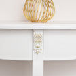 White Half Moon Console Table - Pays Blanc Range