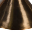 White Marble &amp; Antique Brass Desk Lamp