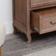 Solid Wood 4 Drawer Chest Of Drawers - Hessian Range
