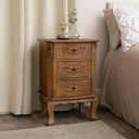 Wooden 7 Drawer Chest of Drawers &amp; Pair of 3 Drawer Bedside Tables - Pays Du Bois Range