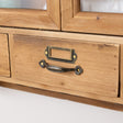 Wooden Glass Wall Cabinet