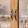 Wooden Glass Wall Cabinet